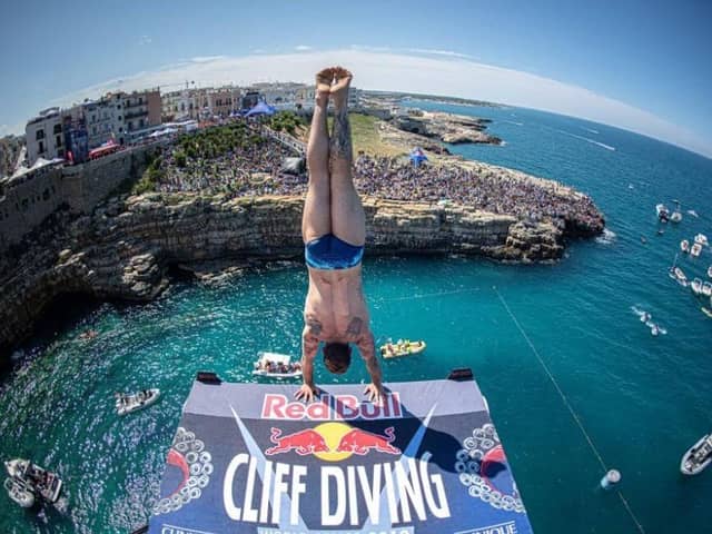 Council confirm they have had talks with representatives from The Red Bull Cliff Diving World Series about future opportunities coming to Northern Ireland. Credit: Romina Amato/Red Bull Content Pool