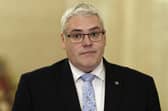 DUP leader Gavin Robinson MP called for the establishment of a pro-Union voting bloc. Photo: Liam McBurney/PA Wire