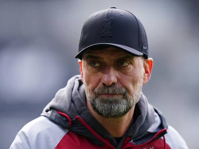 Liverpool manager Jurgen Klopp. (Photo by Zac Goodwin/PA Wire)