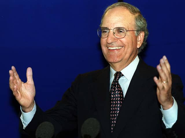 US Senator George Mitchell co-chaired the all-party talks which led to the Good Friday Agreement