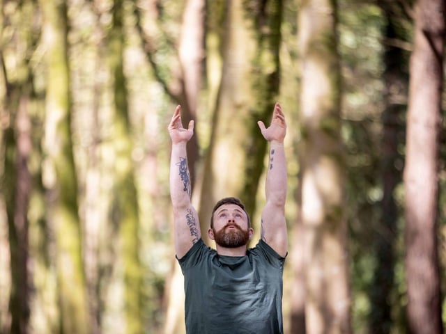 There was the opportunity to unwind and connect with nature through outdoor yoga sessions