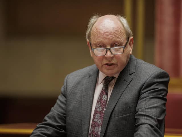 TUV leader Jim Allister. Photo: Liam McBurney/PA Wire
