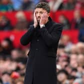Under-fire Manchester United head coach Michael Carrick. (Photo by Martin Rickett/Press Association)