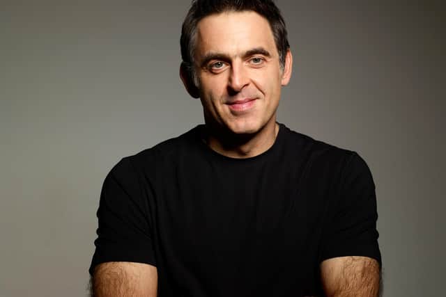 Snooker star Ronnie O'Sullivan.