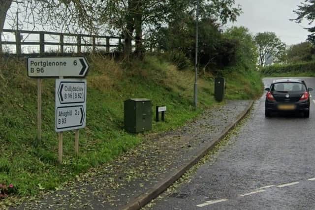 Cardonaghy Road, Cullybackey - Google image