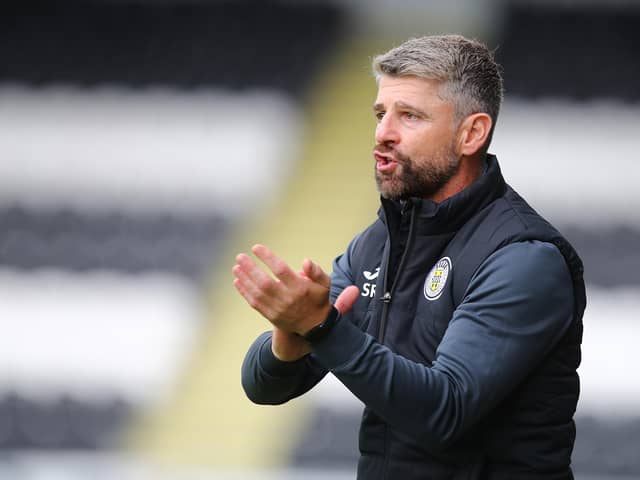 St Mirren manager Stephen Robinson is preparing his side to face Celtic. (Photo by Pete Norton/Getty Images)