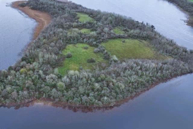 Carr Island on Lower Lough Erne