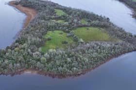 Carr Island on Lower Lough Erne