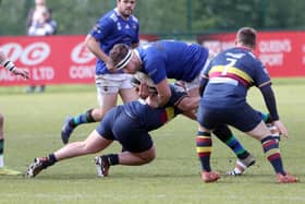 Queen's University star Charlie Irvine, who signed a new deal with Ulster this week, will play a key role in Saturday's clash against Highfield. (Photo by Stephen Davison/Pacemaker Press)