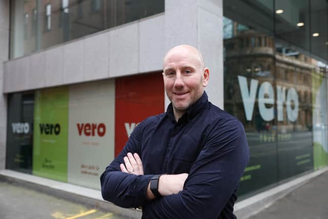 Andrew Maxwell, managing director of Vero is pictured as it is announced he will open a new digital first, whole food concept in Belfast in spring following a £350,000 and the creation of 35 new jobs