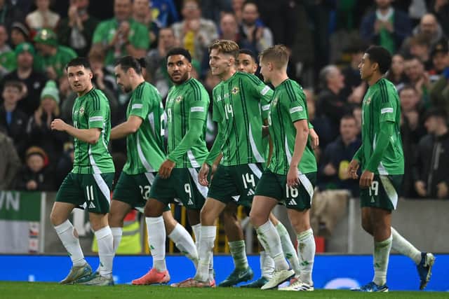 Northern Ireland will face Italy in a World Cup play-off semi-final in March. (Photo by Charles McQuillan/Getty Images)