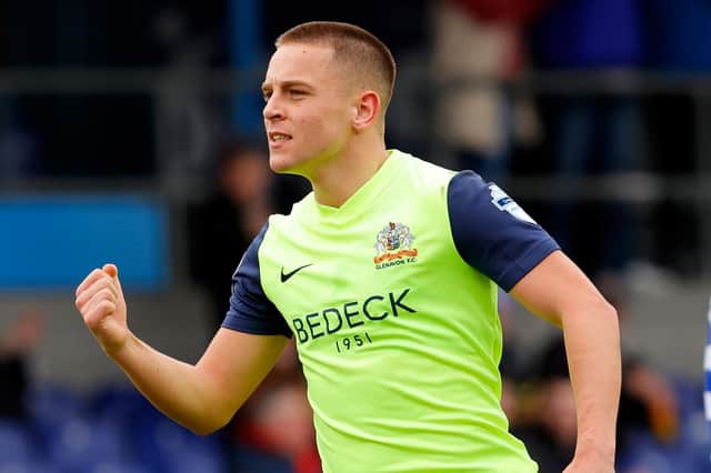 Jack Malone has signed a new three-year deal with Glenavon