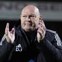Portadown manager David Jeffrey. (Photo by David Maginnis/Pacemaker Press)