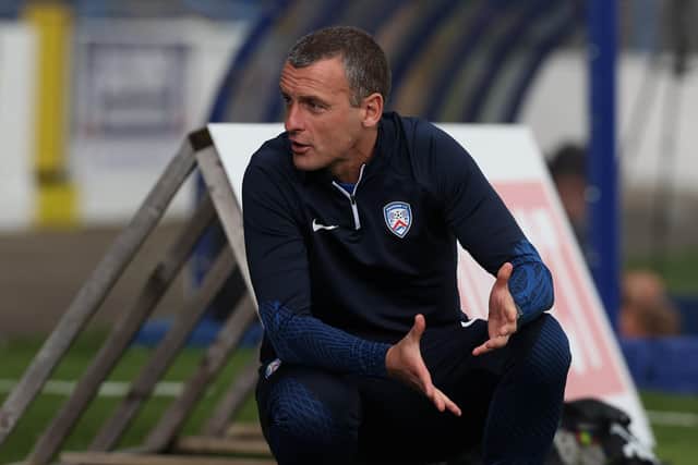 Oran Kearney was pleased to see his players return to the required performance levels as they played out a goalless draw against Larne at The Showgrounds