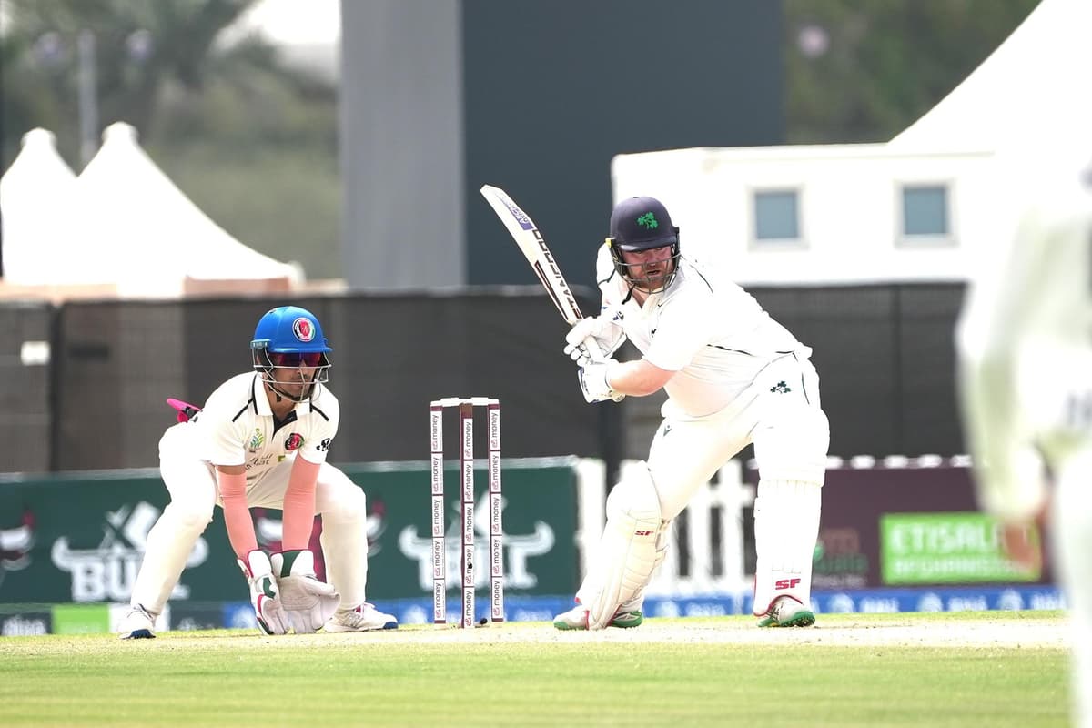Seesawing contest as Afghanistan fight back in Test against Ireland at the end of day two