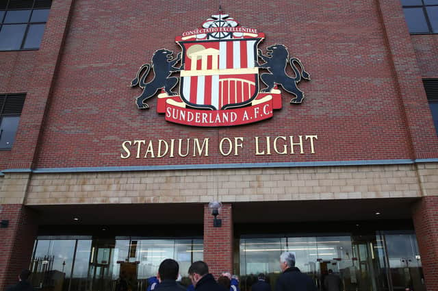 The Black Cats Bar at Sunderland's Stadium of Light was decorated in the colours of arch-rivals Newcastle ahead of Saturday's FA Cup tie