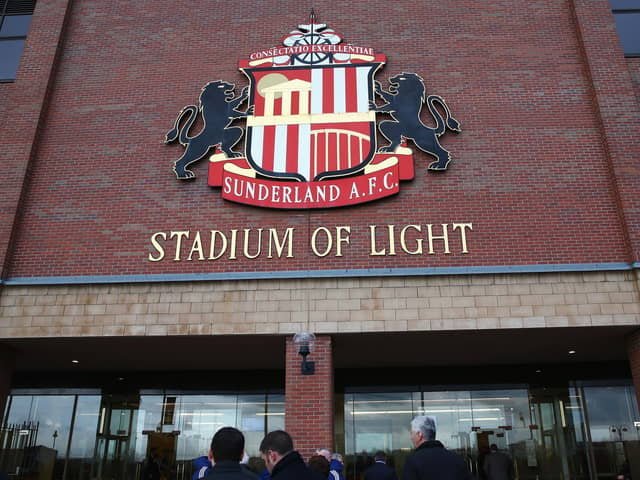 The Black Cats Bar at Sunderland's Stadium of Light was decorated in the colours of arch-rivals Newcastle ahead of Saturday's FA Cup tie