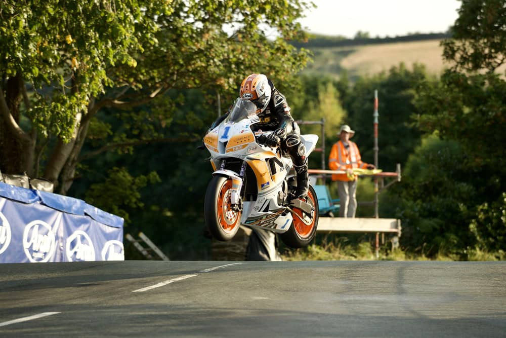Jamie Williams won the Supersport race at the Manx Grand Prix on Saturday on the NCE Racing Honda. (Photo: Manx Grand Prix)