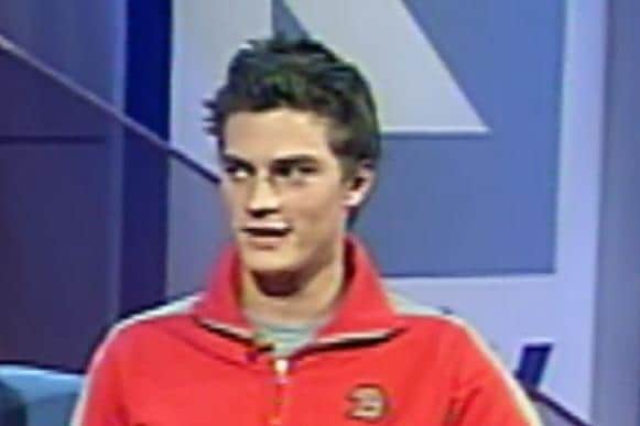 A young Jamie Dornan on The Kelly Show