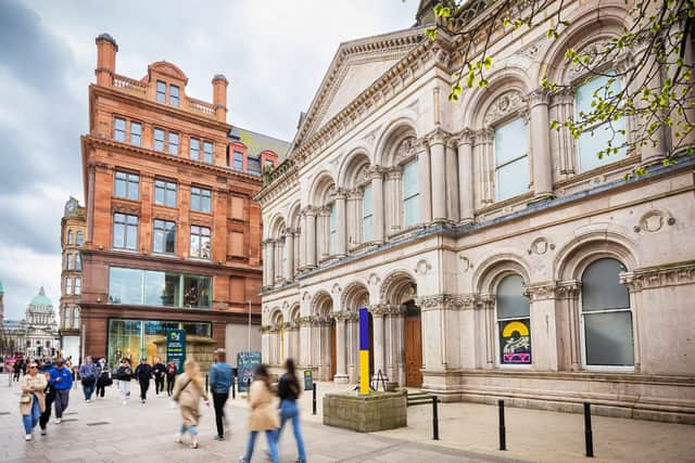 The new LGBTQIA+ Hub is to be on the first floor of 2 Royal Avenue; whoever uses the ground floor must be 'compatible' with the hub