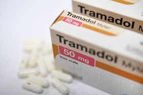 A generic photo shows pills of the painkiller Tramadol (Getty)