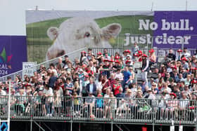 Crowds packed into the venue to watch the day's events get under way. (Photo: Jonathan Porter/Press Eye)