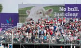Crowds packed into the venue to watch the day's events get under way. (Photo: Jonathan Porter/Press Eye)