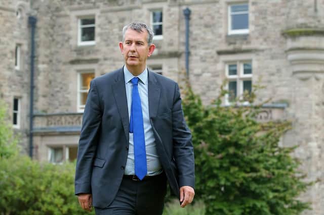 DUP MLA Edwin Poots pictured at Stormont Castle, Belfast, Northern Ireland.
Photo by Kelvin Boyes / Press Eye.
