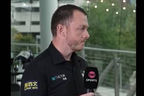 In an emotional interview with TNT Sports, Mark Allen said he was 'really overwhelmed'.