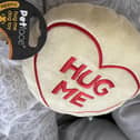 Uh oh: ‘Pet Face – the hug me dog toy’