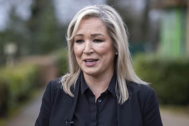First Minister Michelle O’Neill has said she is determined that Casement Park will be rebuilt in time for Euro 2028. Photo: Liam McBurney/PA Wire