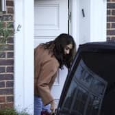 Former home secretary Suella Braverman outside her home in, Bushey, Hertfordshire following her was sacking by the Prime Minister on Monday. Andrew Matthews/PA Wire