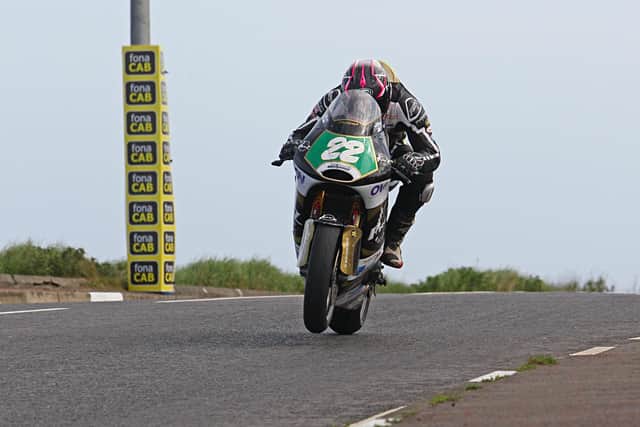 ​Paul Jordan claimed a runner-up finish in the Supertwin class on the PreZ Racing Kawasaki at the North West 200 last year