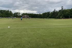 General view of The Lawn, home of Waringstown CC.