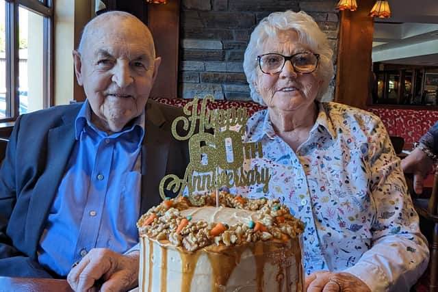 Ezekiel and Sandra celebrate their 60th wedding anniversary