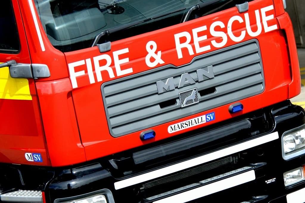 A child is rescued from an accidental house fire in the Castlereagh area of east Belfast