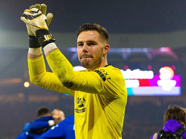 Rangers goalkeeper Jack Butland has been tipped for an England recall by his boss Philippe Clement