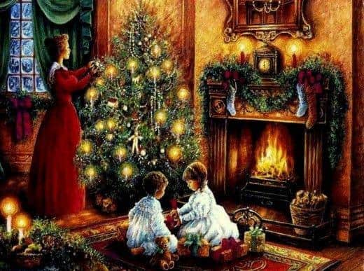 The tradition of lighting a Christmas tree has been widespread in Britain since the Victorian era