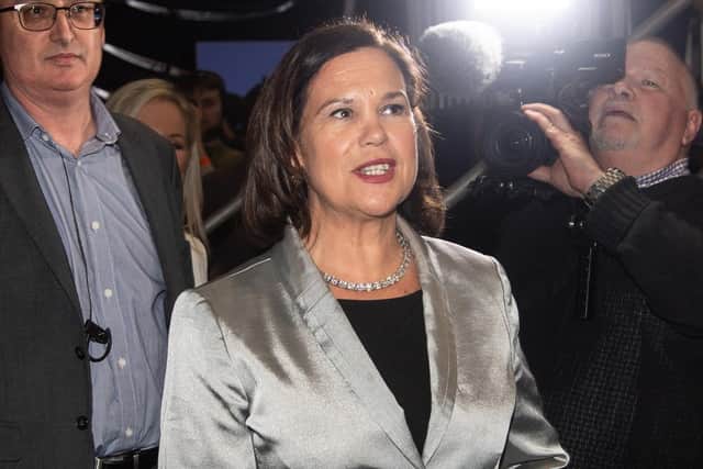 Sinn Fein leader Mary Lou McDonald has rejected allegations that she used the Hutch family for money and votes
