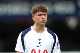Tottenham Hotspur's Mikey Moore spoke of his love for Rangers after joining the Ibrox club from Tottenham on a season-long loan. (Photo by Nigel French/PA Wire)
