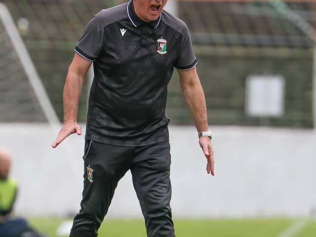 Declan Devine left his post as Glentoran manager via mutual consent on Monday