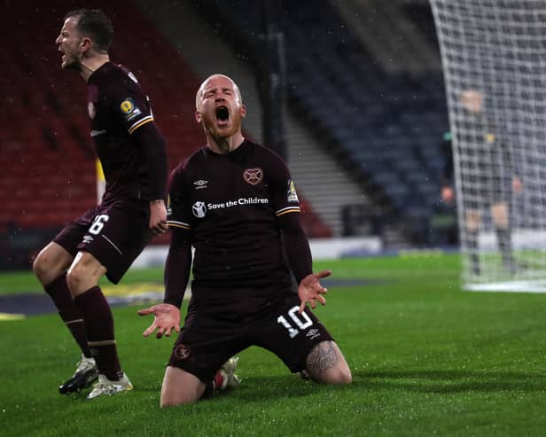 Northern Ireland international Liam Boyce has signed a contract extension at Hearts. (Photo by Ian MacNicol/Getty Images)