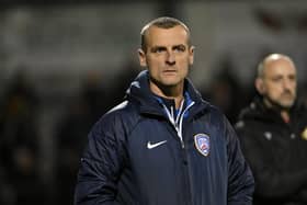 Oran Kearney takes his Coleraine side to Crusaders on Easter Tuesday