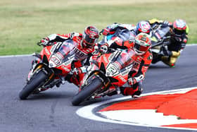 BeerMonster Ducati team-mates Glenn Irwin (2) and Tommy Bridewell (46) are gearing up for the final round of the Bitish Superbike Championship at Brands Hatch this weekend.