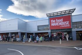 It was an early start for shoppers in Bangor, with people beginning to queue from as early as 5.10am ahead of The Food Warehouse’s grand opening