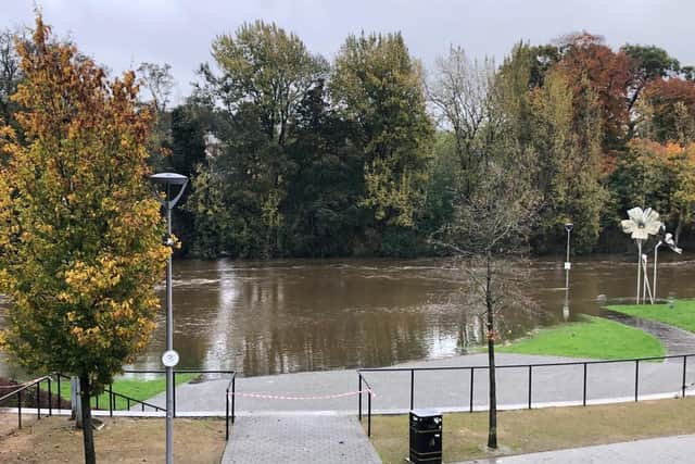 Solitude Park in Banbridge - police have warned people of stay away from the area.