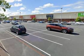 A general view of Great Northern Retail Park, Omagh. Image: Google