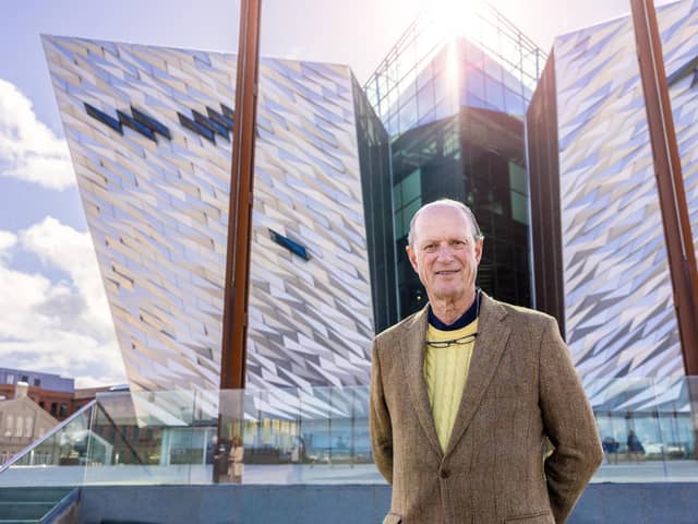 Dr Robert Ballard, the man who famously discovered the wreck of RMS Titanic, visited Titanic Belfast today (Friday 31st March, 2023)