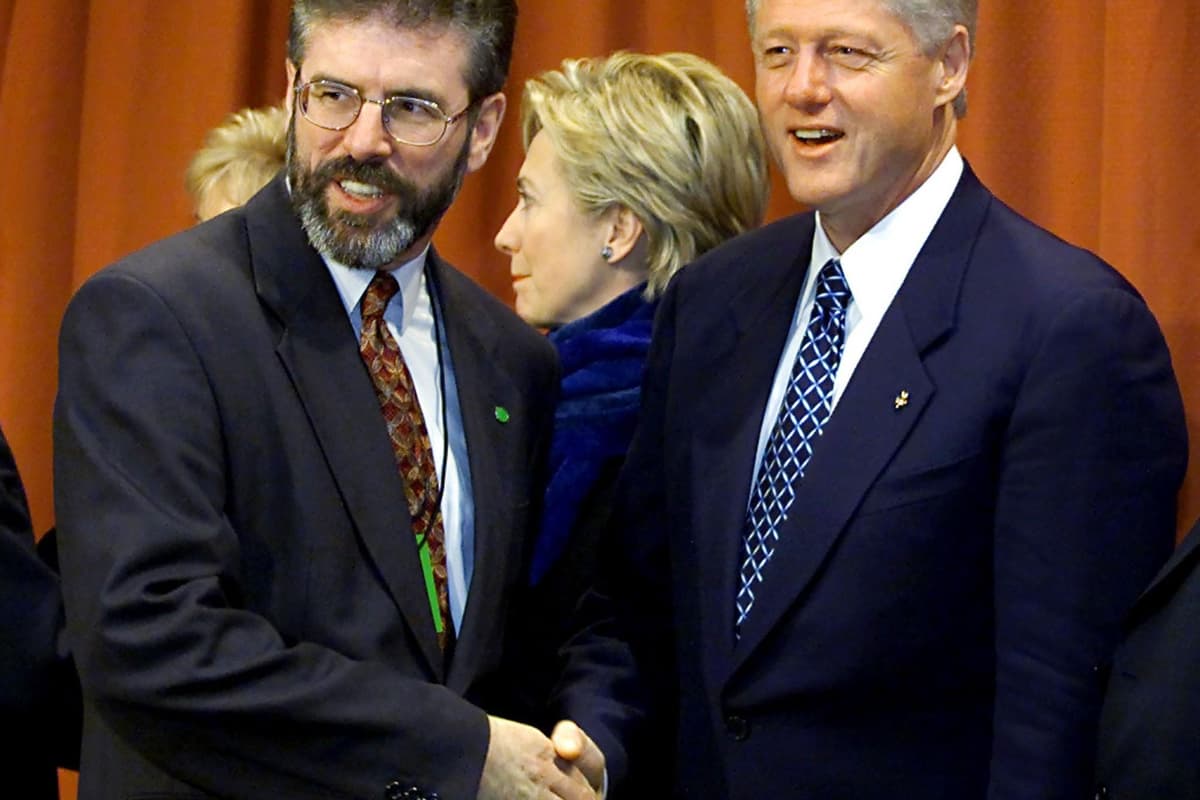 Bill Clinton and Gerry Adams had 'circular' decommissioning row in White House