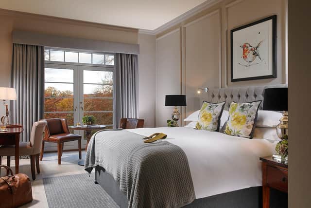 Kathryn Callaghan Fine Art, a Northern Irish creative gem, is celebrating a decade of artistic excellence with a remarkable collection of 'poured art' prints and original paintings. Her recent project was to supply 200 framed prints to Mount Juliet's Hunters Yard Hotel in Kilkenny (pictured)